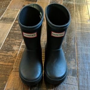 Hunter rain boots